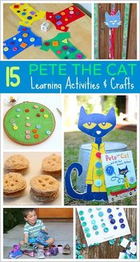 15 Pete the Cat Activities and Crafts for Kids