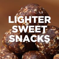 4 Lighter Sweet Snacks #healthy #snacks #sweet