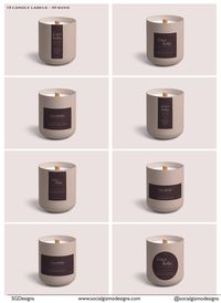 Branding Package for Candle Business Ultimate Branding Kit - Etsy UK