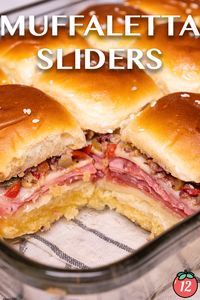 Muffuletta Sliders | 12 Tomatoes