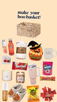 #spooky #cozy #boobasket #halloween #preppy #boo #candy #cute