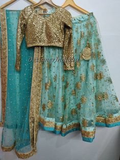 This is a made to order Lehenga Choli dupatta. I make it exclusively for my customers by using designer fabrics. I will only make it after you confirm your required size details. Handling time: Don't worry, just tell me, I will process it accordingly and deliver on or before a delivery date you mention. Size: This is custom made as per your size. Can be made for kids as well as plus sizes too. Post your order I will send you a measuremnts reference sheet using which you can provide details requi Designer Lehenga Blouse, Asian Suits, Party Wear Lehenga Choli, Wedding Party Wear, Lehenga Blouse Designs, Wedding Blue, Indian Gowns Dresses, Lehenga Blouse, Designer Lehenga