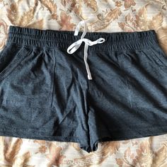 Shorts Light Weight Material, 2 Front Pockets, Drawstring And Elastic Waist. Only Tried On Never Worn Best Shorts, Shorts Women, Nice Shorts, Elastic Waist, Womens Shorts, Elastic, Grey, Women Shopping, Quick Saves