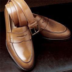 The Rosebery Loafer in Antique Tan Elegant Semi-formal Goodyear Welted Moccasins, Elegant Brown Tassel Loafers For Formal Occasions, Elegant Brown Slip-on Tassel Loafers, Elegant Cognac Slip-on Moccasins, Elegant Cognac Loafers With Plain Toe, Timeless Italian Tassel Loafers, Elegant Brown Tassel Loafers With Leather Sole, Elegant Brown Tassel Loafers With Brogue Detailing, Elegant Goodyear Welted Moccasins For Work