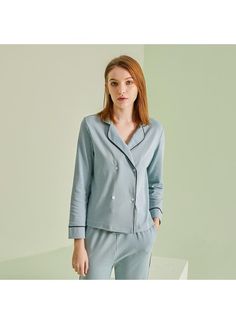 2020 new Pajama women's cotton sleepwear for spring long sleeve high quality pajama set Mens Silk Pajamas, Pajama Sets For Women, Cotton Nighties, Cotton Pajama Shorts, Cotton Pajamas Women, Cotton Pjs, Pyjamas Womens, Mens Pajamas Set, Cotton Sleepwear