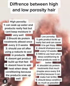 Low Porosity Protective Styles, 4b Low Porosity Hair Products, High Prosperity Hair Care, Products For High Porosity Natural Hair, Low Porosity Vs High Porosity Hair, High Prosperity Hair Tips, Low Porosity Natural Hair Regimen, Low Prosperity Hair, High Prosperity Hair Products