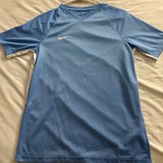 Atheletic T Shirt Never Worn Tops Nike, Blue T Shirt, Nike Blue, Blue T, Blue Tshirt, Nike Tops, Shirt Color, Nike Women, Colorful Shirts