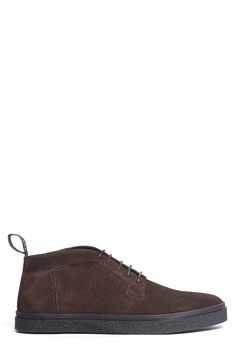 A clean, classic silhouette defines a stylish chukka boot built from rich suede leather. Leather upper and lining, rubber sole Imported Chukka Boots Men, Chukka Boot, Classic Silhouette, Chukka Boots, Suede Leather, Nordstrom Rack, Rubber Sole, Dark Brown, Leather Upper