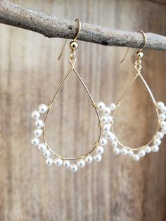 Rustic Wedding Jewelry Bridal, Boho Wedding Jewelry Bohemian Bride, Diy Wedding Earrings, Bride Jewelry Pearl, Rustic Wedding Jewelry, Jewelry Pearl Earrings, Pearl Teardrop Earrings, Boho Bridal Jewelry, Boho Wedding Jewelry