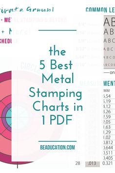 the 5 best metal stamping chart in 1 ppf