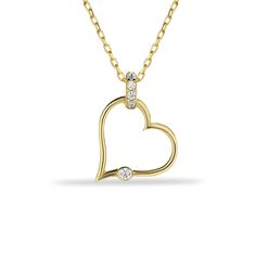 14K Gold Heart Necklace, Minimalist Love Necklace, Wedding Gift The heart shape is universally recognized as a symbol of love and affection. Wearing heart jewelry can indicate a romantic relationship, deep emotional connection, or a loving sentiment toward someone as well as self-love and self-care. Heart jewelry, especially when given as a gift, can symbolize a commitment to a romantic partner or a pledge of loyalty and devotion. It might also represent the idea of giving one's heart to another Diamond Heart Necklace For Wedding On Valentine's Day, Heart Cut Heart Charm Necklace For Wedding, Heart Cut Necklace With Heart Charm For Wedding, Valentine's Day Wedding Diamond Heart Necklace, Heart Cut Necklace For Wedding And Valentine's Day, Valentine's Day Wedding Necklace Heart Cut, Diamond Heart Charm Necklace For Wedding, Diamond Heart Pendant Necklace For Wedding, Heart Cut Heart Necklace For Mother's Day Wedding