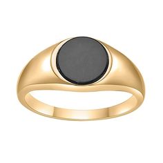 Accessorize in style with this Gemminded 18k gold over sterling silver black onyx signet ring. Click on this JEWELRY & WATCHES GUIDE to learn about fit, styles, materials and more! Accessorize in style with this Gemminded 18k gold over sterling silver black onyx signet ring. Click on this JEWELRY & WATCHES GUIDE to learn about fit, styles, materials and more! FEATURES Width: 8 mm Shank style: straight Nickel safe Metal: sterling silver Plating: 18k gold Finish: polished Packaging: boxedSTONE DET Classic Onyx Ring Jewelry, Classic Onyx Ring, Minimalist Onyx Signet Ring For Formal Events, Minimalist Onyx Signet Ring For Formal Occasions, Classic Gold Onyx Jewelry, Modern Gold Onyx Jewelry, Minimalist Onyx Jewelry For Formal Occasions, Gold Onyx Jewelry For Anniversary, Minimalist Onyx Yellow Gold Jewelry