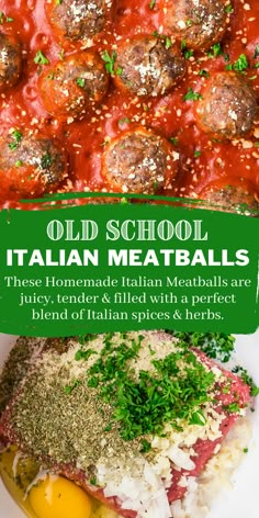 an image of italian meatballs on a plate