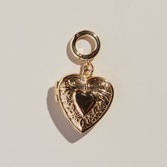 This stunning heart locket is crafted with a gleaming gold finish. With its elegant design, this locket is sure to compliment your look for any occasion. *Add this to our Paper Clip Chain Necklace or Bracelet. Or spice your ear stack up and add it to your favorite pair of Pave Huggies or Halo Hoops! Paper Clip Chain Necklace, Safety Pin Jewelry, Nickel And Suede, Gold Heart Locket, Ear Stack, Wear Necklaces, Fashion Diy, Pin Jewelry, Delicate Jewelry