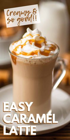 Sweet Coffee Recipes At Home, Coffee Recipes Hot Easy, Caramel Espresso Drinks, Blended Caramel Coffee, Coffee Drinks At Home Easy, Caramel Cappuccino Starbucks, Coffee Recipes With Keurig, How To Make Different Coffee Drinks, How To Make Caramel Coffee