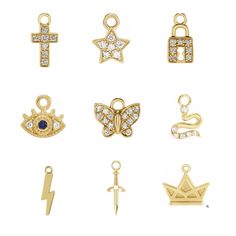 Petite Dangles 14k Gold - Peterson MADE Silver Star Charm For Everyday, Gold-plated Charms With Removable Features, 14k Gold Filled Gold Charms For Everyday, Gold Charms With Removable Details For Everyday, Dainty Yellow Gold Charm Necklaces With Removable Charms, Gold Plated Pendant Charms With Removable Features, Dainty Yellow Gold Charm Necklace With Removable Charms, Dainty Yellow Gold Necklaces With Removable Charms, Dainty Yellow Gold Necklace With Removable Charms