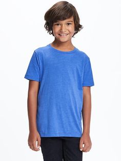 Soft-washed Relaxed Fit Crew Neck T-shirt, Casual Relaxed Fit Short Sleeve T-shirt, Soft-washed Crew Neck Short Sleeve Top, Casual Solid Crew Neck Top, Casual Solid Color Soft-washed Shirt, Casual Tri-blend Crew Neck T-shirt, Casual Crew Neck Top, Basic Soft-washed Short Sleeve Shirt, Soft-washed Crew Neck T-shirt With Relaxed Fit