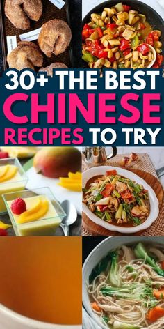 the best chinese recipes to try in 30 minutes or less, including soups and desserts