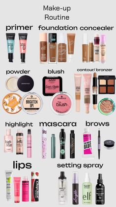 Makeup Cantik, Essence Makeup, Makeup Order, Simple Makeup Tips, Makeup List, Makeup For Black Skin