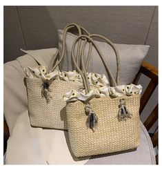 Brand Name: CyflymderHandbags Type: TotesTypes of bags: Shoulder & HandbagsMain Material: StrawLining Material: CottonShape: Casual TotePlace Of Origin: HE BEI ?ProvinceOrigin: Mainland ChinaCN: HebeiPattern Type: SolidClosure Type: OPENGender: WOMENStyle: CasualNumber of Handles/Straps: Two[23y 2m 20d] Branded Shopping Bags, Women Backpack Travel, Pad Bag, Makeup Bag Organization, Straw Handbags, Handbags And Purses, Travel Shopping, Handbags Casual, Woven Tote Bag