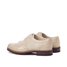 Nana Ladies Derby Wingtip - Q by QS Timeless Lace-up Shoes With Rubber Sole For Office, Cap Toe Calf Leather Lace-up Shoes For Work, Brogue Lace-up Shoes In Calf Leather For Business, Luxury Patent Leather Lace-up Shoes With Brogue Detailing, Elegant Low Heel Lace-up Shoes For Work, Timeless Calf Leather Cap Toe Lace-up Shoes, Timeless Calf Leather Lace-up Cap Toe Shoes, Classic Cap Toe Lace-up Shoes In Calf Leather, Calf Leather Pointed Toe Oxfords With Brogue Detailing