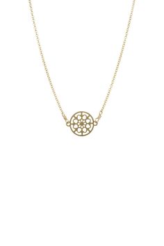 Necklace Shape: Mandala Chain in photo: Elite Chain CHAIN MATERIAL: 14KGF Chain Length: 16” PENDANT MATERIAL: 14KGF PENDANT SIZE: 10MM Spiritual Necklace, Mandala Necklace, Symbol Necklace, Symbolic Jewelry, Cz Necklace, Boho Necklace, Boho Jewelry, Chain Length, Silver Necklaces