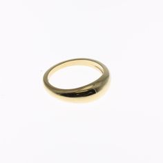 A smaller version of our Dome Ring, the Petite design is lovely on its own or styled with other rings. Curate your perfect look by pairing it with any of our stacking rings! Available in 14k Yellow Gold | 14K White Gold | Sterling Silver Dimensions: 4mm | 6mm Everyday Yellow Gold Initial Ring With Round Band, Timeless Everyday Yellow Gold Initial Ring, Stackable Yellow Gold Signet Ring For Everyday, Gold Stackable Rings With Thick Band For Everyday, Everyday Stackable Yellow Gold Signet Ring, Classic Stackable Initial Open Ring, Classic 14k Gold Stackable Initial Ring, 14k Gold Engraved Open Ring For Everyday, Timeless Stackable Rings In Recycled Gold, Tarnish Resistant