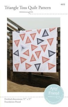 Improv paper piecing template random modern Pattern Triangle, Paper Quilt, Pdf Quilt Pattern, A Rectangle, Foundation Piecing, Triangle Quilt, Quilt Guild, Skirt Patterns Sewing, Paper Piecing Patterns