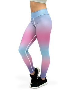 Super soft, stretchy and comfortable yoga pants. Clothes Nike, Comfortable Yoga Pants, 100 Squats, Blue Contacts, Nike Yoga, Rainbow Pastel, Pink Yoga Pants, Outfit Yoga, Pink Yoga