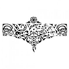 an intricately designed cross tattoo on a white background