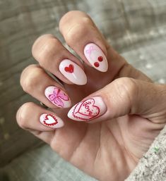 Utah Nails, White Nails Art, Healthy Toenails, Nail Strengthening, Lehi Utah, Vday Nails, Finger Paint, Patterns Floral, Nail Designs Valentines