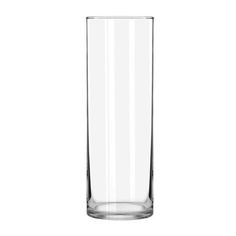 a tall glass is shown on a white background, with no one in the photo