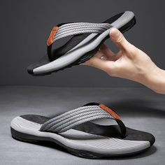 The sturdy yet flexible sole ensures stability and durability. Whether you're lounging at home or stepping out for a casual outing, these slippers offer a cozy and versatile option for your feet. Mens Flip Flops Fashion, Mens Thong Sandals, Cruise Attire, Men Flip Flops, Men Slippers, Slippers For Men, Sandals For Men, Soft Design, Sac Lunch