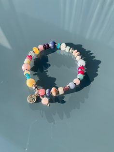 ❤️🧡💛Beautiful colorful pearl bracelet made from various natural stones with silver elements gives color to your life. You are unique. Handmade with love from jade, opal, agate, citrine, malachite, aventurine, ruby zoisite beads. Threaded onto elastic band. Prices shown are total prices. Sales tax is not shown due to small business status according to Section 19 UStG. Ruby Zoisite, Natural Stone Bracelets, Boho Bracelet, Bracelet Boho, Nature Bracelets, Bracelet Handmade, Braided Bracelets, Boho Bracelets, Stone Bracelet