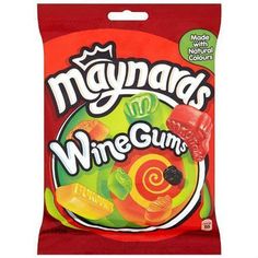 a bag of magnadas wine gums