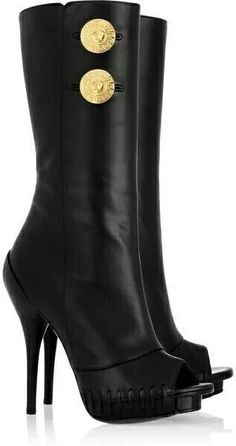 Open Toe Boots, Peep Toe Boots, Toe Boots, Fabulous Shoes, Shoe Obsession, Nice Things, Heel Boots