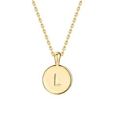 PRICES MAY VARY. Wearing an initial is a classic way to make a statement! Show off your first name, your new last name, ís name, or even alma mater! Our Alphabet Initial Pendant Necklace is 3/8" in Diameter and 18" with a 2" extender adjustable length with Lobster Clasp. Our 14K Yellow Gold Plating will ensure a very long lasting brilliant finish that is nickel free, lead free and hypoallergenic. ✦ 60-DAY GUARANTEE ✦ Your happiness is our number one priority. To ensure your complete satisfaction Classic Formal Name Necklace With Initials, Classic Yellow Gold Initial Necklace For Anniversary, Classic Nameplate Initial Necklace As Gift, Classic Monogram Initial Necklace For Anniversary, Classic Yellow Gold Initial Necklace For Personalized Gift, Classic Initials Name Necklace For Anniversary, Classic Initial Necklace As Personalized Gift, Anniversary Yellow Gold Monogram Initial Necklace, Classic Yellow Gold Monogram Initial Necklace