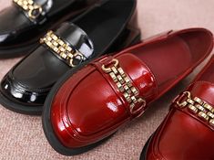 More Shoes,Please click: https://www.etsy.com/shop/mosshe FEATURES: 【Color】: the pictures show two colors: redand black. It also can be customized to other various colors, if you want to custom colors,please contact us. 【Material】: *Upper material: top grain cow leather.a great enjoyment of quality, softness, durability and nature *Sole material: default sole is made of rubber sole-----skid resistance and wear resistant 【About Size】: *Height of the Heel: defult height is 3cm heel. True size, ple Luxury Loafers With Stitched Sole And Flat Heel, Luxury Leather Shoes With Rubber Sole And Plain Toe, Luxury Red Women's Loafers, Luxury Loafers With Red Sole And Flat Heel, Luxury Loafers With Leather Sole And Flat Heel, Luxury Loafers With Reinforced Heel And Round Toe, Luxury Flat Loafers With Red Sole, Luxury Traditional Loafers With Rubber Sole, Chic Luxury Leather Shoes With Rubber Sole