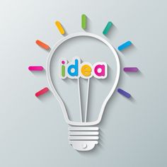 a light bulb with the word creative inside it