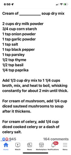 the recipe for creamy cupcakes is shown in black and white, with instructions on how to make it