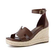 PRICES MAY VARY. Premium Vegan Leather Upper Adjustable strap Memory Foam padding Non slip traction outsole 3 Inch Heel Step into these fashionable espadrille wedges which feature a soft Vegan Leather upper and Memory Foam. Sandal Platform, Espadrille Wedge, 3 Inch Heels, Kids Luggage, Wedge Sandal, Espadrilles Wedges, Platform Wedges, Wedge Sandals, Memory Foam