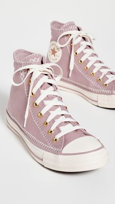 Converse Chuck Taylor All Star Stitch Sneakers | Shopbop Limited Edition Converse, Best Converse Colors, Upcycled Converse, Trendy Converse Outfits, Converse Chuck Outfit, Boho Converse, Pastel Converse, Converse Unique, Cute Shoes For School