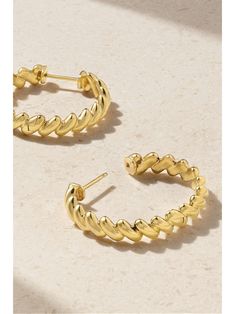 Anita Ko Jewelry, Anita Ko, Flat Dress Shoes, Enamel Earrings, Diamond Hoop Earrings, Gold Hoop, Gold Hoop Earrings, Fashion Bracelets, Fashion Watches