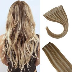 halo invisible wire hair extensions Caramel Blonde Hair Color, Highlighted Blonde, Easy Hair Extensions, Sunny Hair, Hair Extension Care, Hair Extensions Before And After, Extensions Clip In, Hair Color Caramel, Caramel Blonde