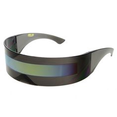 Futuristic monoblock wrap sunglasses that are sure to stand out on any planet. Features an acetate based frame, monoblock UV protected shield lens and pinned hi Cyberpunk Visor, 80s Futuristic, Mirror Jacket, Ice Shop, Wrap Sunglasses, Visor Sunglasses, Stylish Hoodies, Smart Glasses, Shield Sunglasses