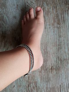 This anklet or bracelet made with 3mm silver plated beads woven together with black waxed cord and silver bell for closure. *Size: Choose your size or color of cord from the drop-down menu. **If you don't need the bell for closure, just take note to me in the message to seller *✈️ Shipping.. The item shipped by Registered Airmail Thailand Post within 3-5 working days after payment received. - United States and Europe: It's will take about 2-4 weeks to delivery after shipping. - Asia : It's will Adjustable Metal Anklets Nickel Free, Adjustable Silver Bead Anklet For Festivals, Adjustable Silver Beaded Anklet For Festivals, Adjustable Silver Beads Anklet For Festival, Black Bohemian Bracelet With Waxed Cord, Bohemian Black Ankle Wrap Anklets, Adjustable Silver Ankle Wrap Anklet, Silver Beaded Ankle Wrap Anklet, Beaded Silver Ankle Wrap Anklet