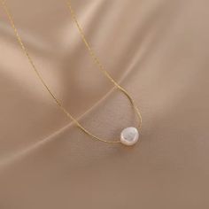 Cute Charms Natural Minimalist Freshwater Pearl Chain Pendant Necklace necklaces LUNARITY GARAGE Minimalist White Chain Necklace With Pearl Pendant, Simple Pearl Necklace As Gift, Minimalist Everyday Charm Necklace With Pearl Chain, Minimalist Pearl White Round Pendant Necklace, Minimalist Everyday Pearl Necklace With Round Pendant, Minimalist Pearl White Pearl Chain Necklace, Simple Pearl Chain Necklace, Minimalist Pearl Chain Charm Necklace, Minimalist Pearl Charm Chain Necklace