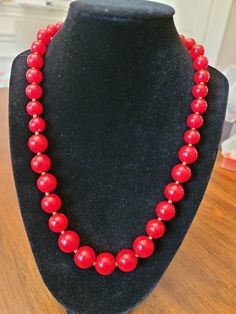 Vintage 90s Hematite and Round Yellow bead choker necklace.  16.5 inches please measure your neck.  Handstrung with a barrel clasp. The three focal hematite beads are rectangular with a twist, really catches the light.  In excellent vintage condition. Vintage Single Strand Red Coral Beaded Necklaces, Vintage Single Strand Red Coral Beaded Necklace, Vintage Red Coral Single Strand Beaded Necklace, Vintage Red Jewelry With 8mm Beads, Vintage Red 8mm Beaded Jewelry, Classic Red Beaded Jewelry, Vintage Red Coral Round Bead Necklaces, Vintage Red Coral Round Bead Jewelry, Vintage Red Coral Round Bead Necklace