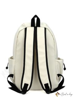 BirdinBag - Spacious Laptop Backpack for Students ÃÂ¢ÃÂÃÂ Portable, Unisex Design with Ample Storage Softback Backpack With Adjustable Strap For Study, Adjustable Strap Softback Backpack For Study, Student Backpack With Adjustable Strap In Cream, Cream Backpack With Adjustable Strap For Students, Student Cream Backpack With Adjustable Strap, Cream Backpack For Back To School, Cream Backpack With Adjustable Strap For School, White Softback Backpack For Study, Functional Softback Backpack For Study