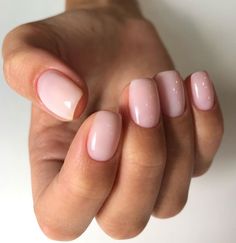 Short Pink Nails, Trim Nails, Manicure Y Pedicure, Chic Nails, Manicure E Pedicure, Fashion Vintage